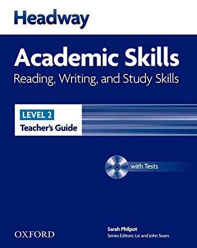 HEADWAY ACADEMIC SKILLS READING,WRITING, AND STUDY SKILLS LEVEL 2  Teacher's Guide with Tests CD-ROM
