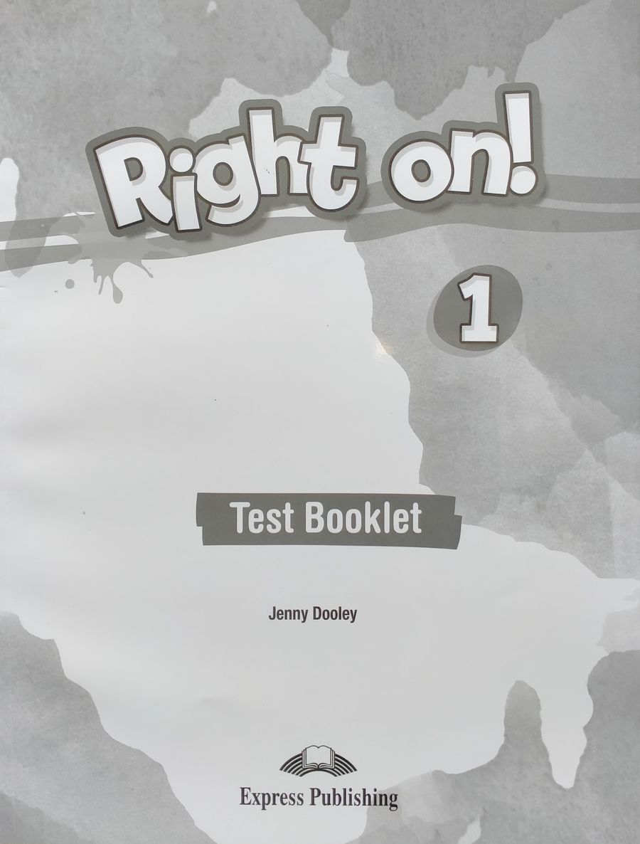 RIGHT ON! 1 Test booklet
