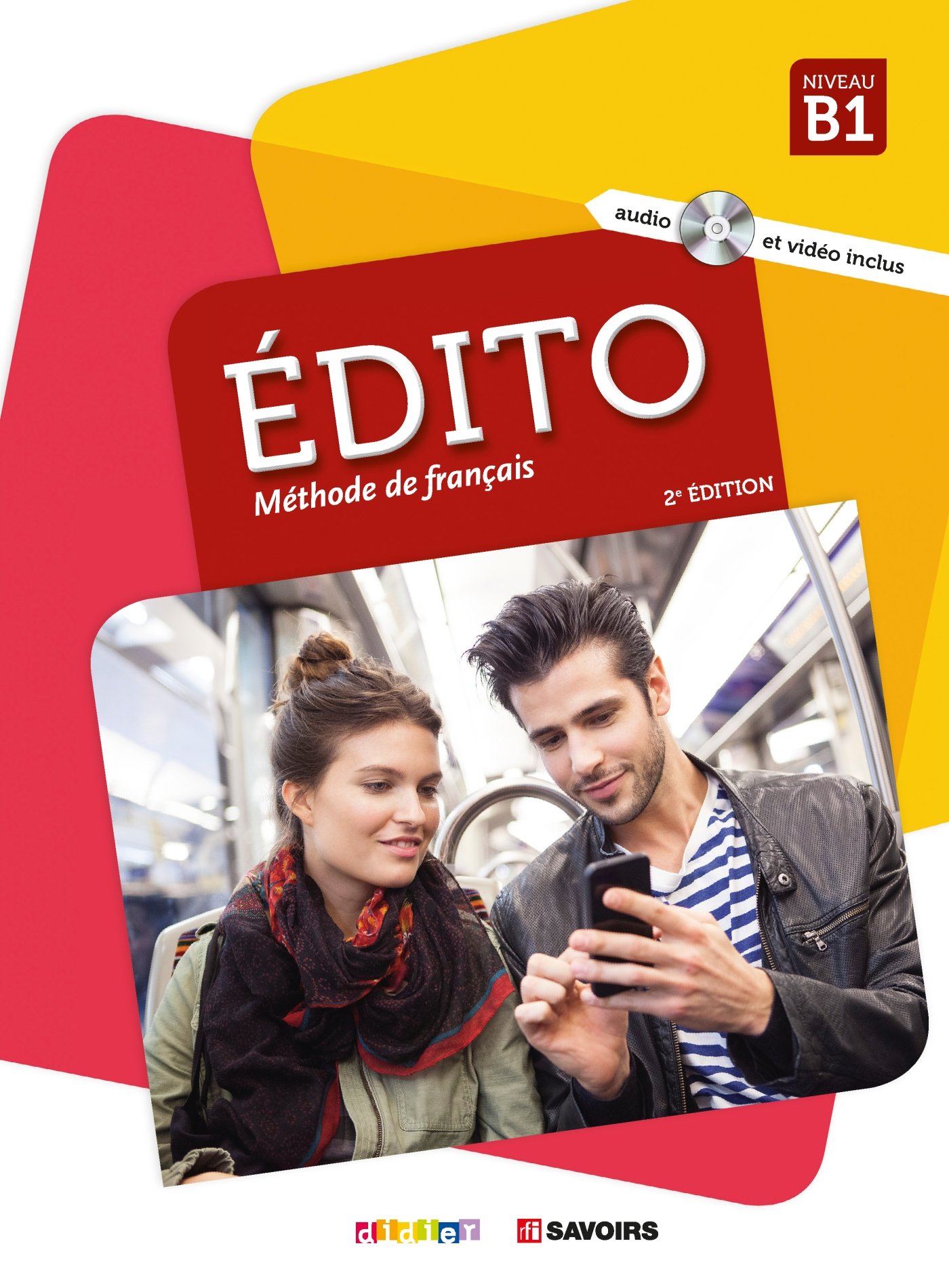 LE NOUVEL EDITO B1 Livre + DVD-Rom 