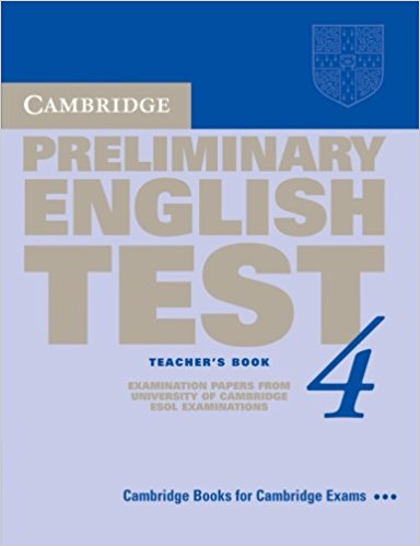 Cambridge PET 4 Teacher's Book