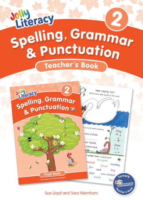 JOLLY LITERACY 2 Spelling, Grammar & Punctuation Teacher's Book (Precursive Letters)