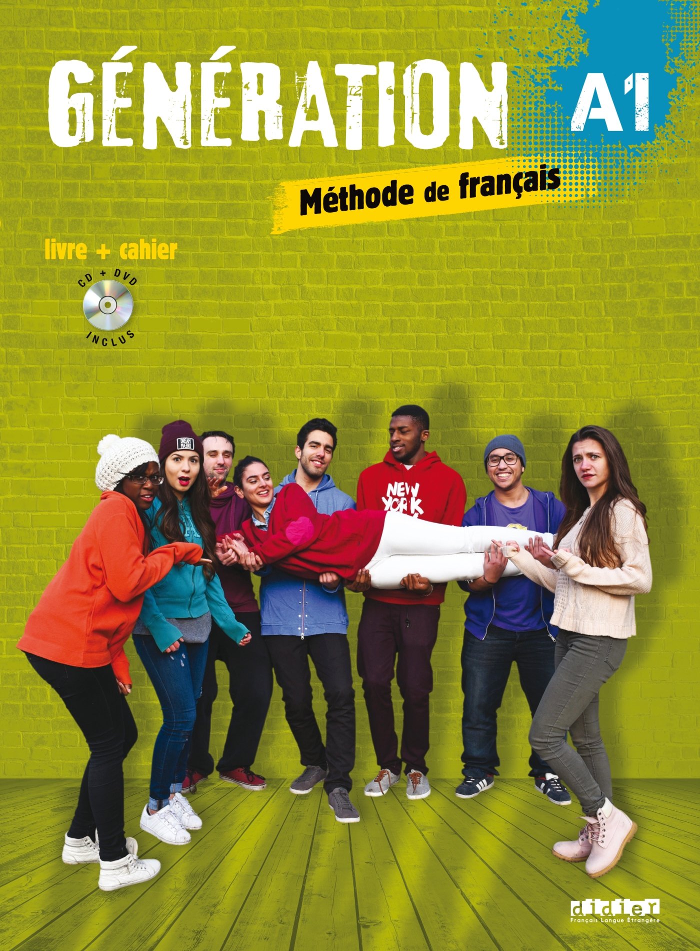 GENERATION A1 Livre + cahier + Audio CD + DVD