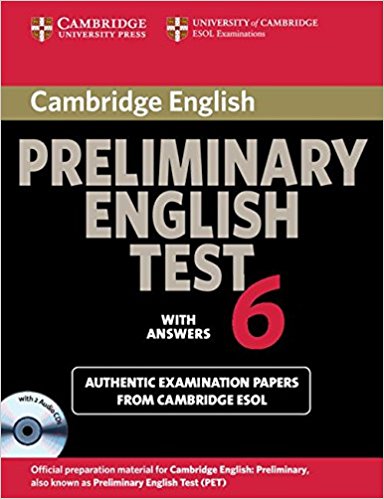 Cambridge PET 6 Self-Study Student's Book with answers + AudioCD