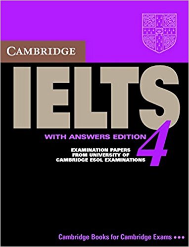 CAMBRIDGE IELTS 4 Student's Book with Answers + Audio CD