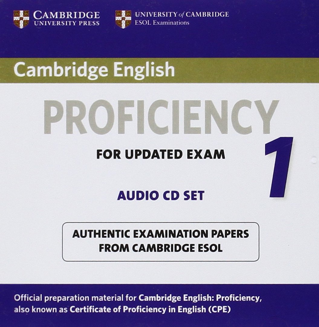 CAMBRIDGE ENGLISH PROFICIENCY 1 Audio CDs (x2)