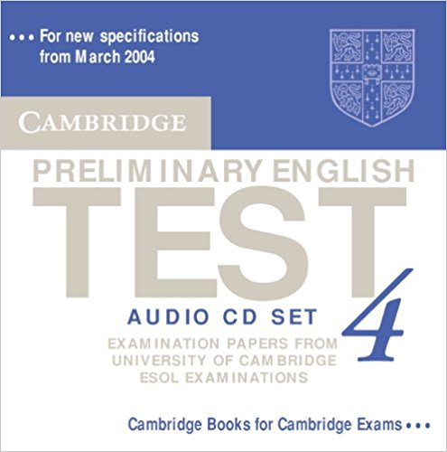 Cambridge PET 4 AudioCD x2