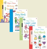 WIPE-CLEAN BOOKS (ABC, 123)