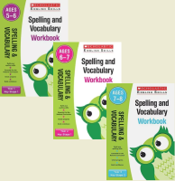 SCHOLASTIC ENGLISH SKILLS: SPELLING AND VOCABULARY WORKBOOK SERIES
